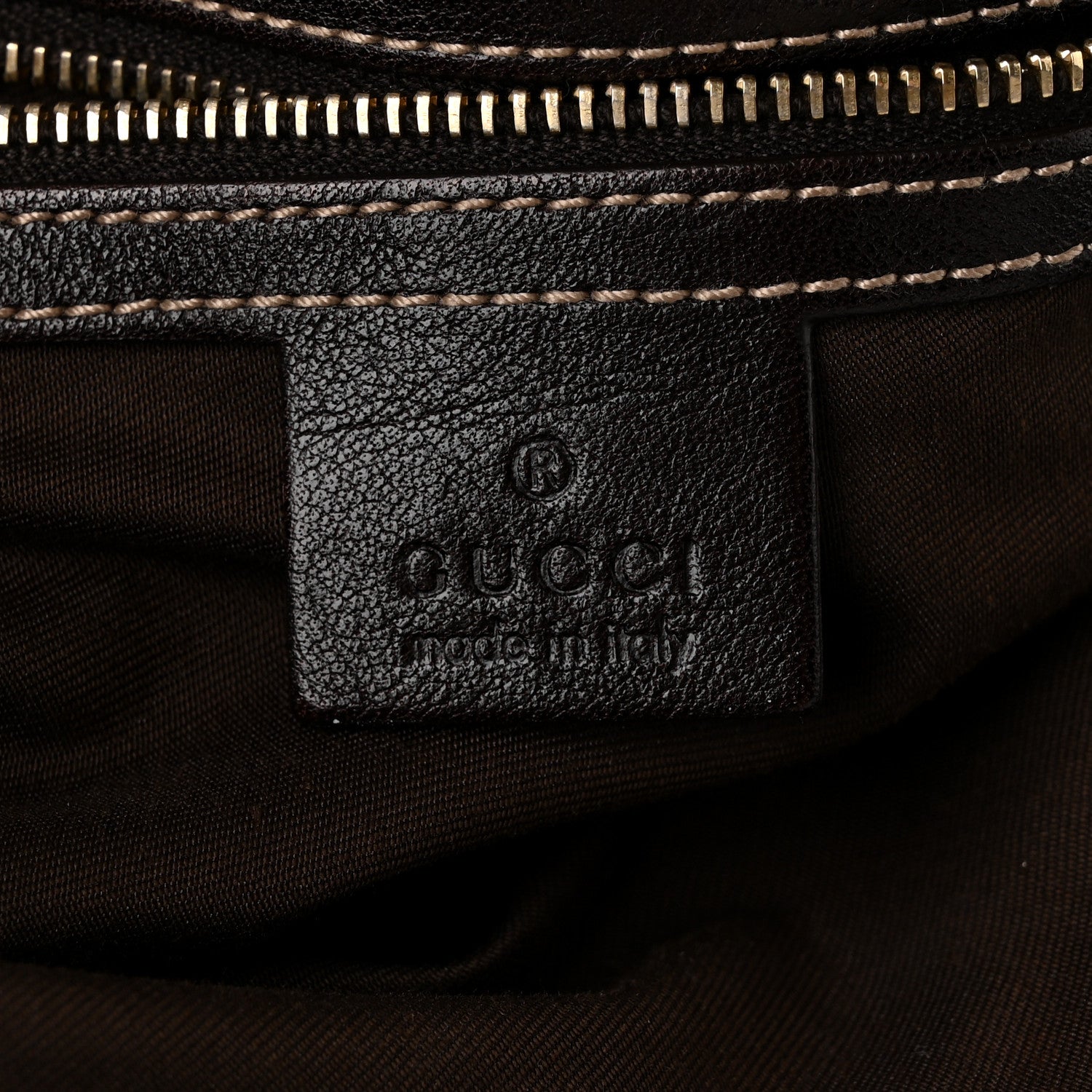 Gucci Monogram Small Pelham Shoulder Bag Dark Brown 6 of 10