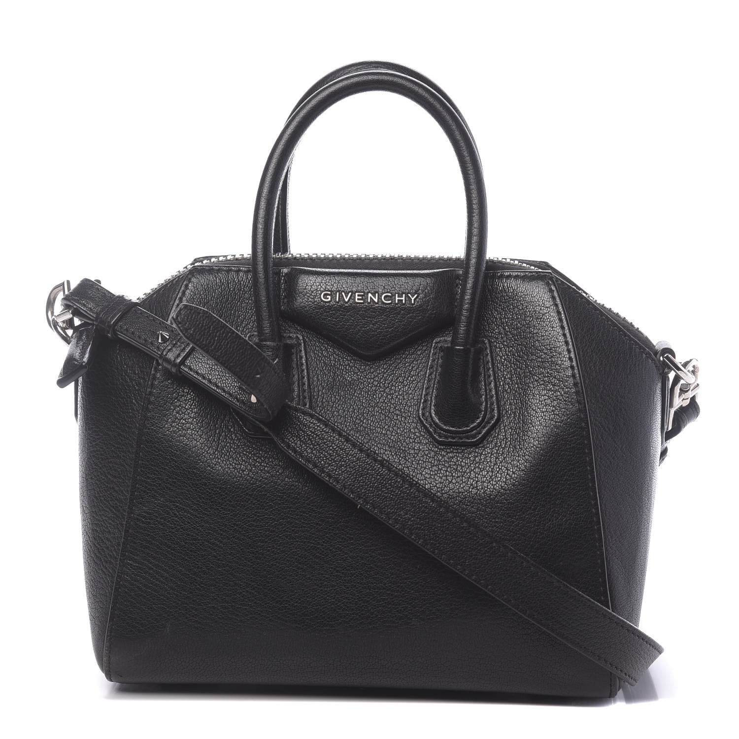 Givenchy Sugar Goatskin Mini Antigona Black 1 of 14