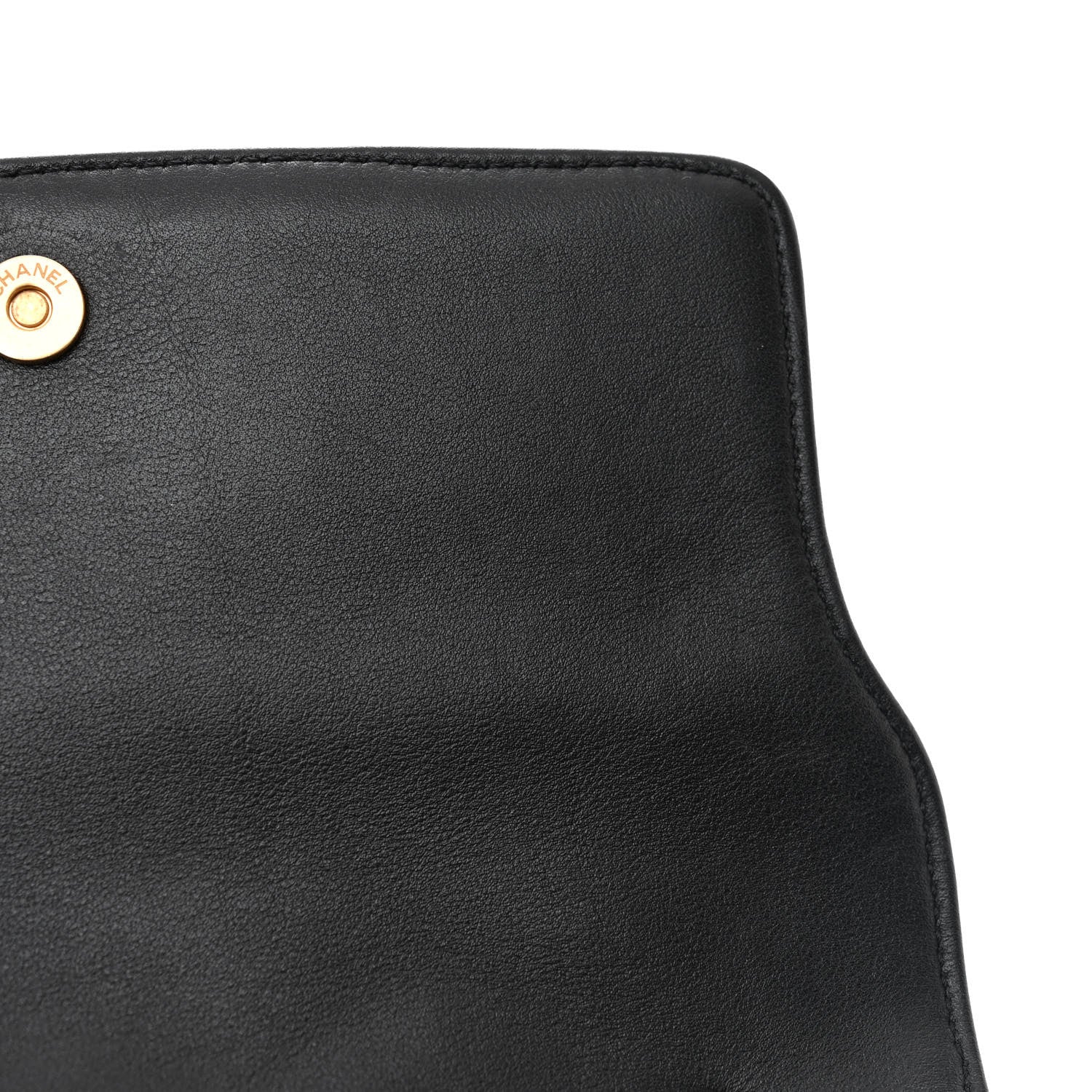 Chanel Calfskin Quilted Small Enchained Flap Black 11 of 12