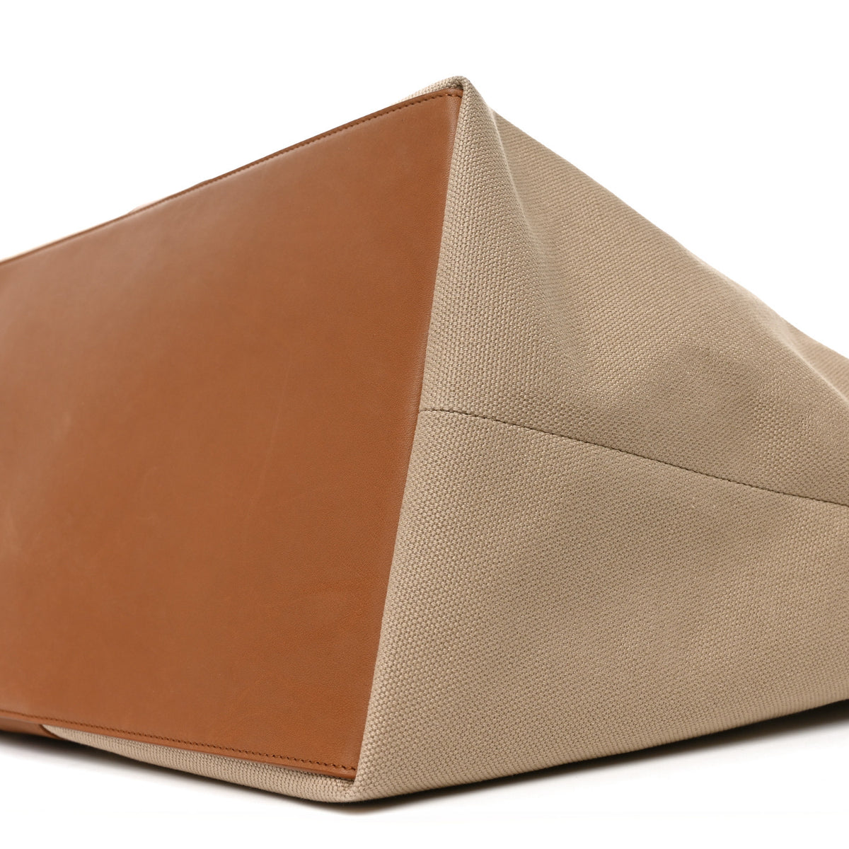 Saint Laurent Canvas Calfskin Y Tote Desert Dust Brick 10 of 10