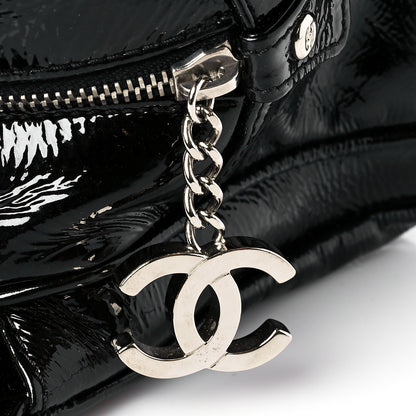 Chanel Patent Calfskin Small Luxe Ligne Tote Black 11 of 12