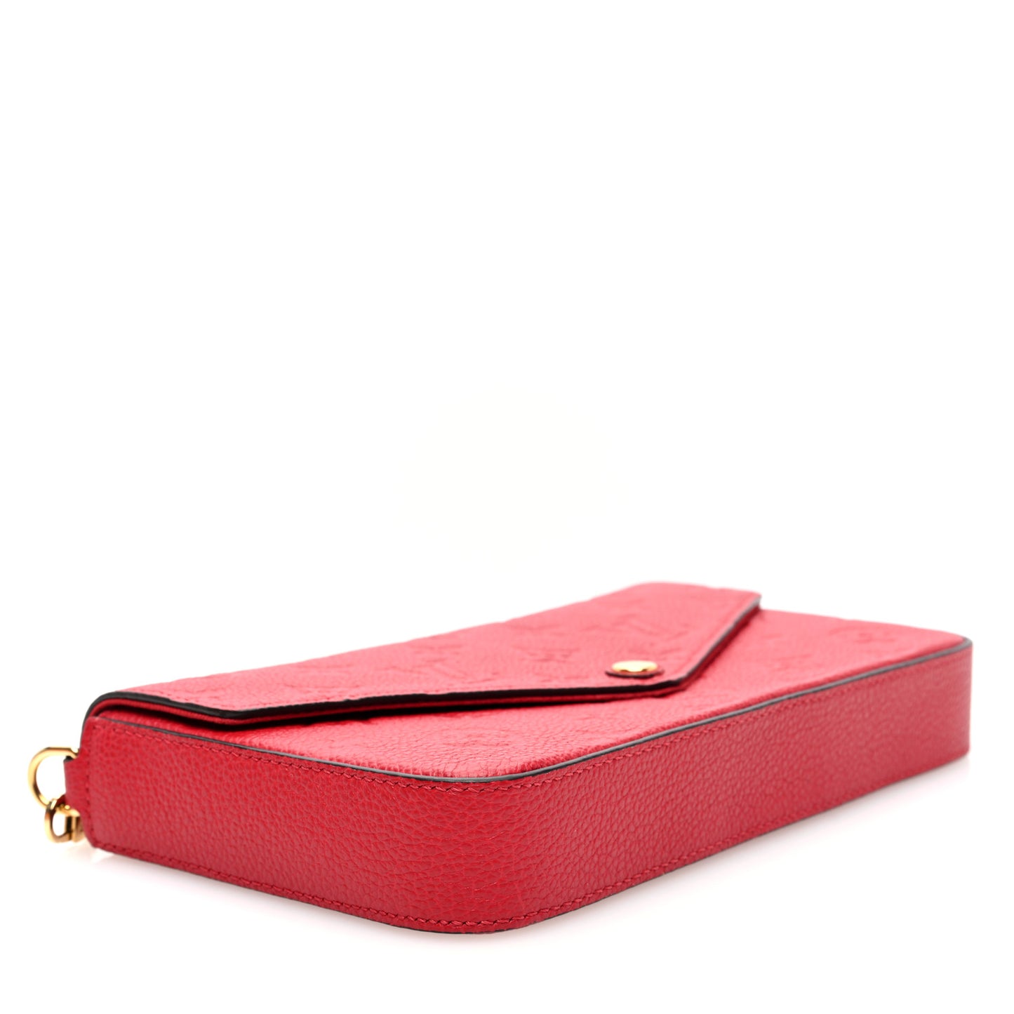 Empreinte Pochette Felicie Chain Wallet Scarlet