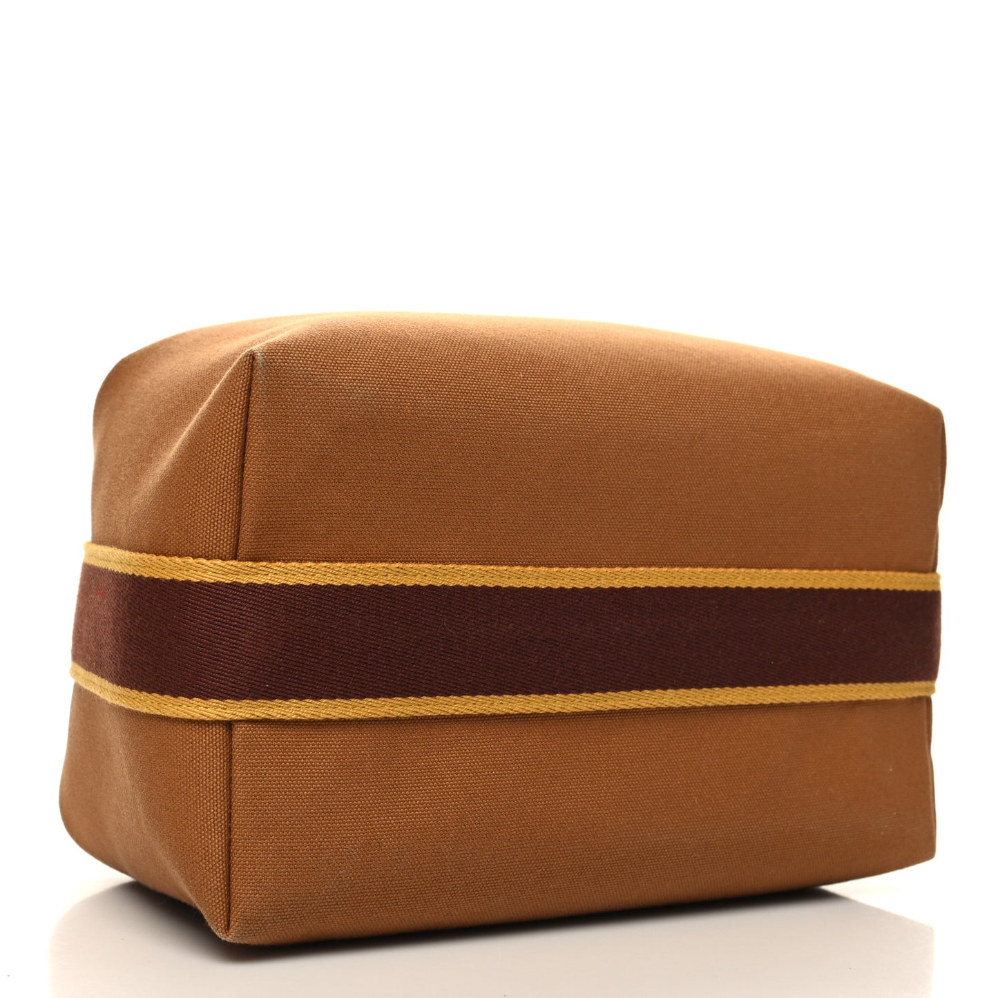 Canvas Large Bride-A-Brac Pouch Ocre