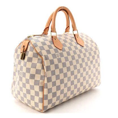 Louis Vuitton Damier Azur Speedy 30 3 of 10