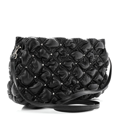 Valentino Garavani Nappa Spikeme Clutch Black 3 of 9