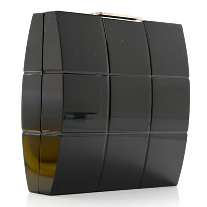 Chanel Plexiglass Minaudiere Wristlet Clutch Black 3 of 10