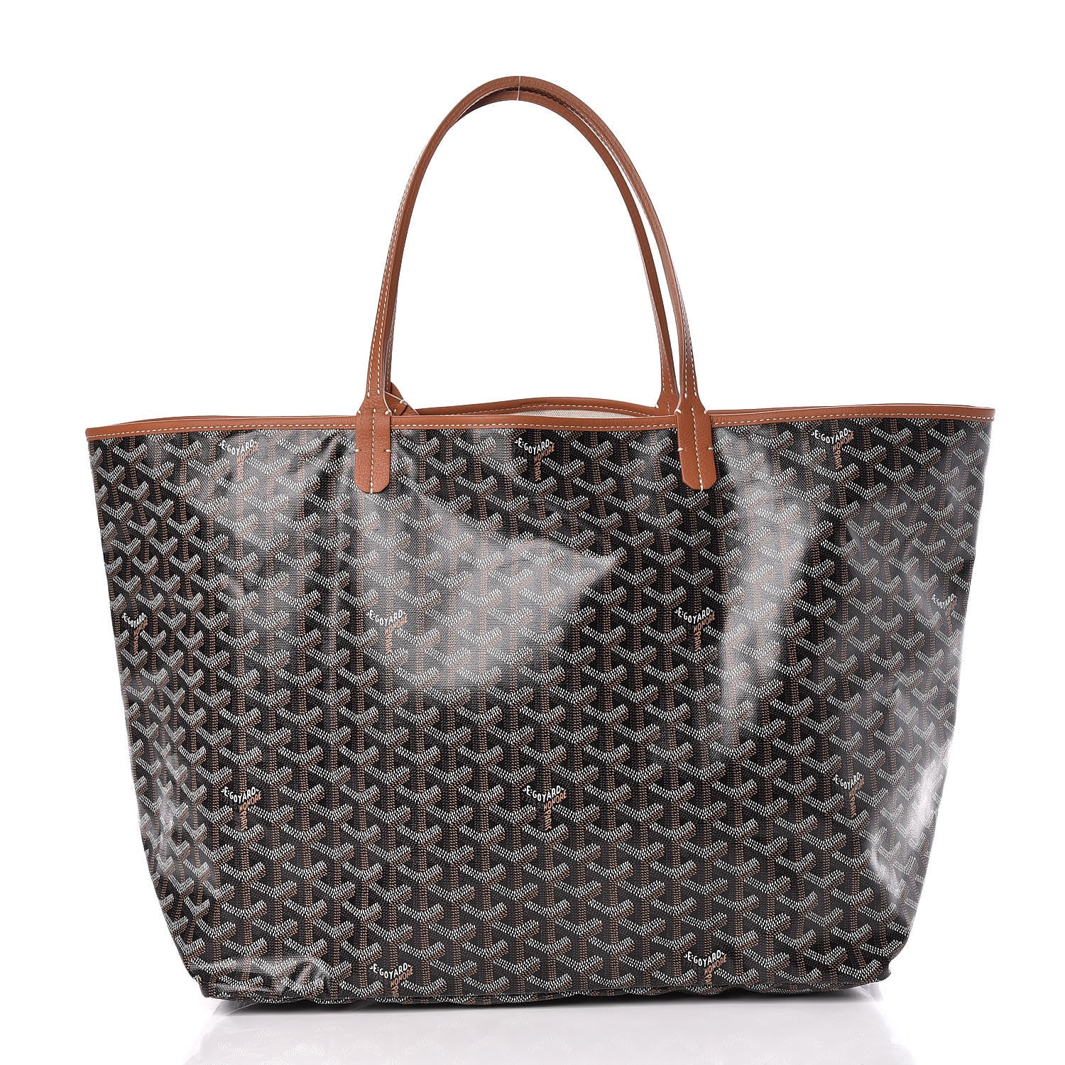 Goyard Goyardine Saint Louis GM Black Gold 3 of 13