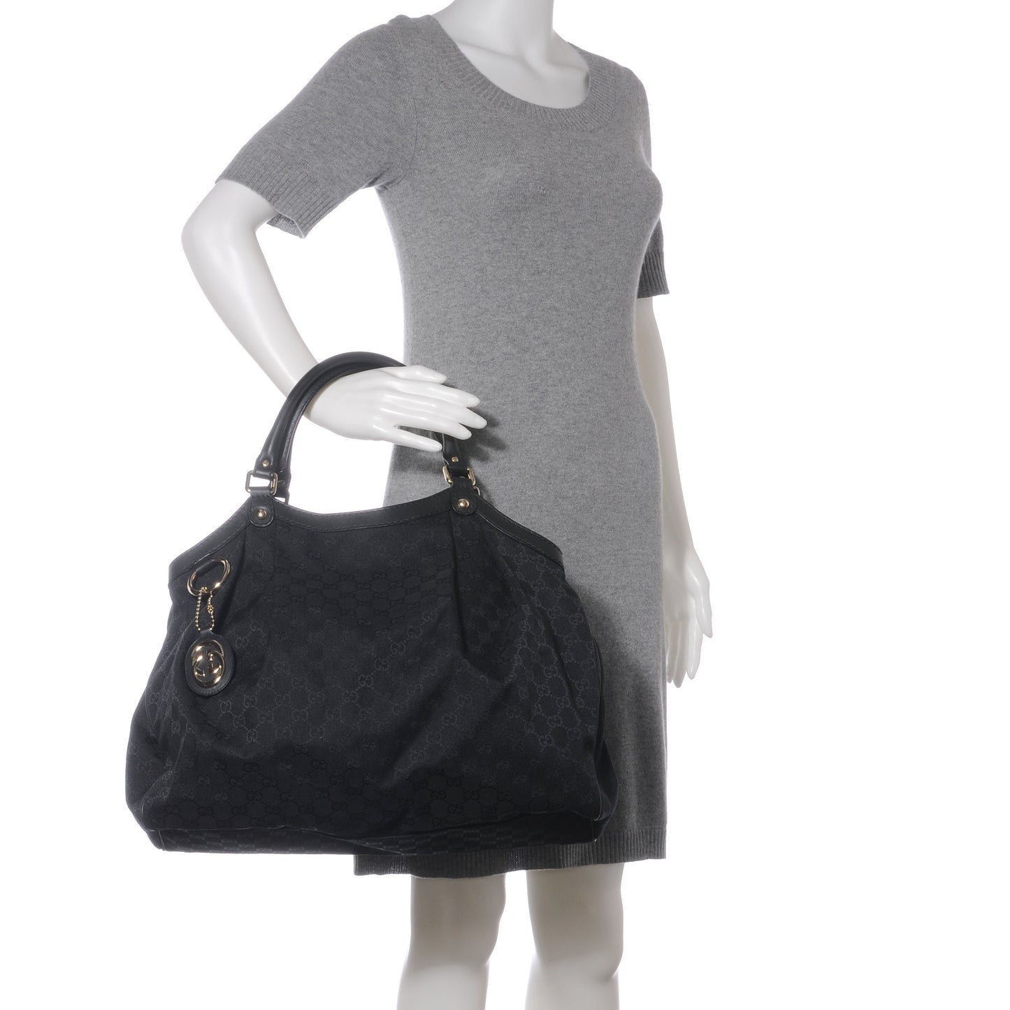Monogram Large Sukey Tote Black