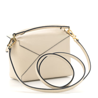 Loewe Goatskin Mini Puzzle Edge Bag Angora 3 of 10