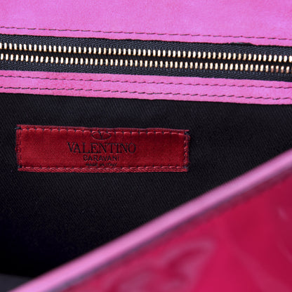 Valentino Garavani Patent Large Histoire Pink 8 of 8