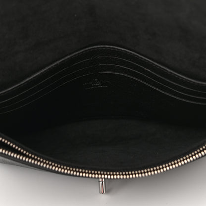 Louis Vuitton Soft Calfskin My Lockme Pochette Black 5 of 9