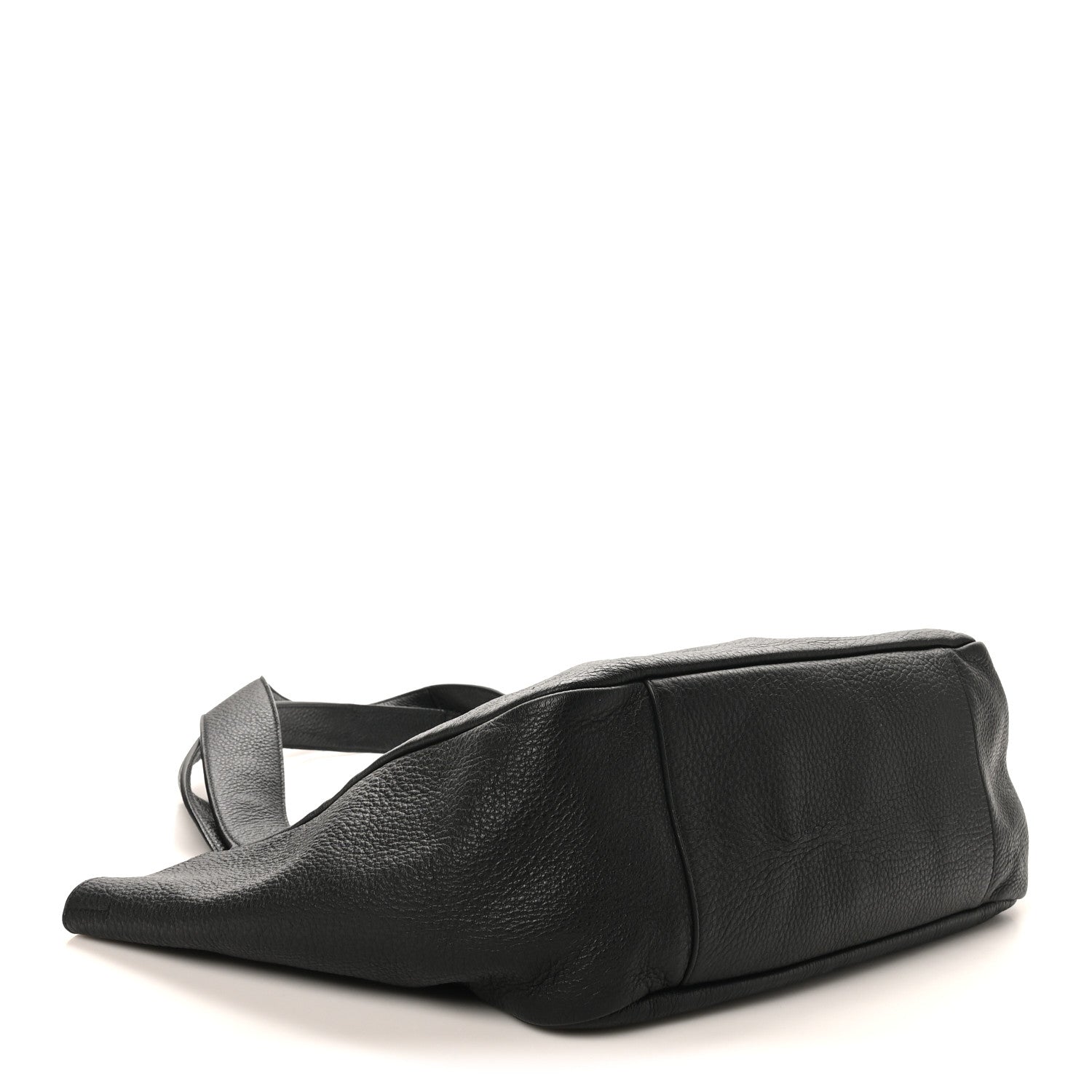 Saint Laurent Grained Deerskin Bea Tote Black 4 of 9