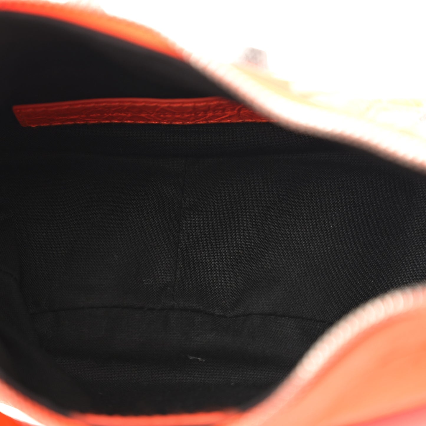 Agneau Arena Le Cagole Shoulder Bag XS Orange