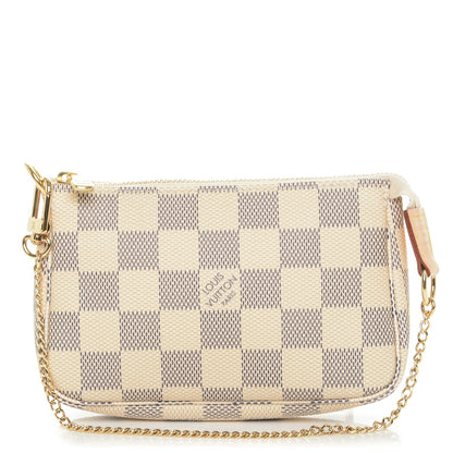 Louis Vuitton Damier Azur Mini Pochette Accessories 1 of 7