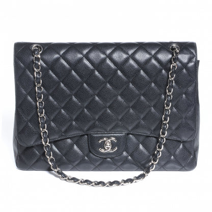 Chanel Caviar Maxi Single Flap Black 1 of 8