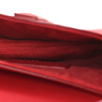 Christian Dior Ultra Matte Calfskin Mini Saddle Bag Red 5 of 13
