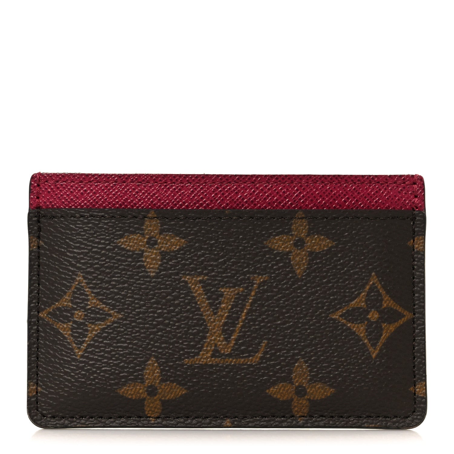 Louis Vuitton Monogram Card Holder Fuchsia 1 of 8