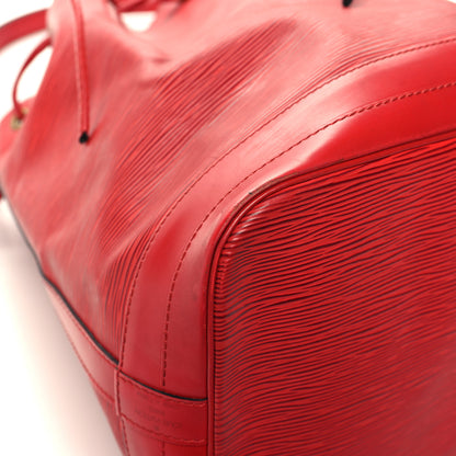 Louis Vuitton Epi Noe Castillan Red 8 of 13