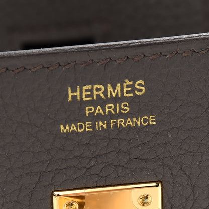 Hermes Togo Birkin 25 Etain 5 of 9