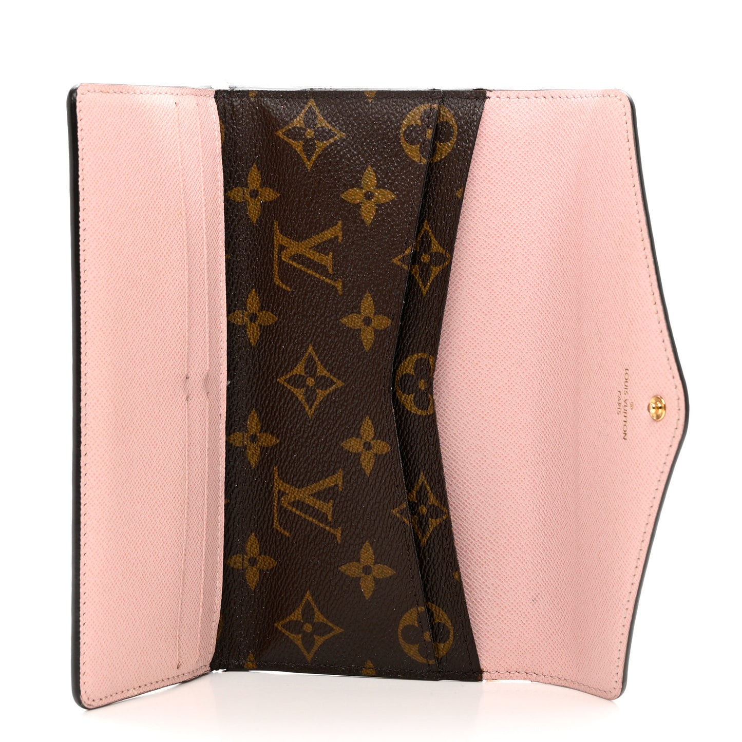 Monogram Josephine Wallet Rose Ballerine