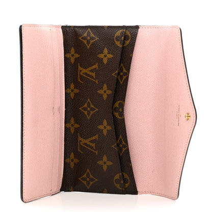 Louis Vuitton Monogram Josephine Wallet Rose Ballerine 5 of 10