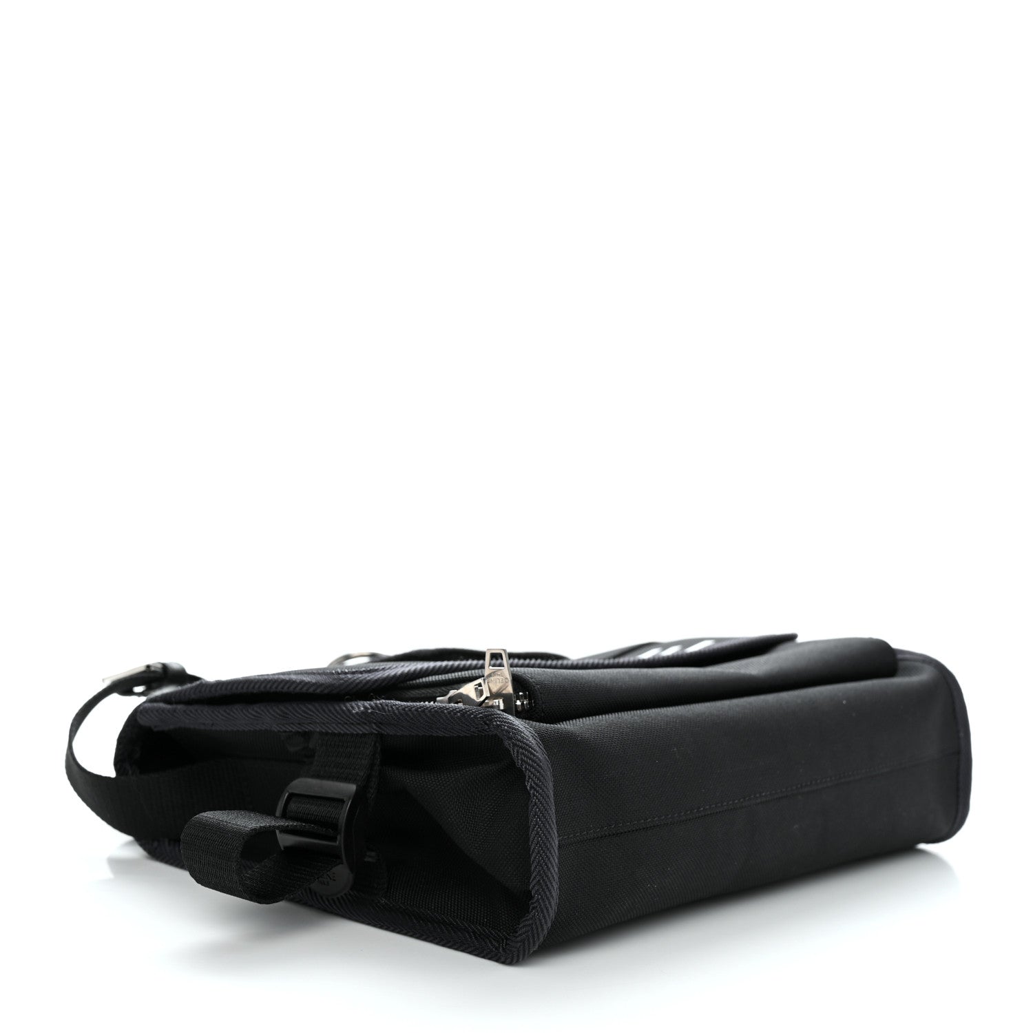 Celine Canvas Small Trekking Messenger Bag Black 4 of 14
