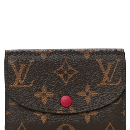 Louis Vuitton Monogram Rosalie Coin Purse Fuchsia 7 of 10