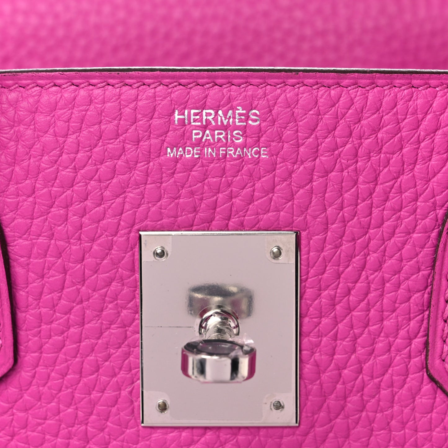 Taurillon Clemence Birkin 30 Magnolia