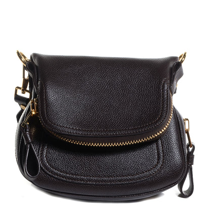 Tom Ford Calfskin Jennifer Mini Crossbody Bag Brown 1 of 8