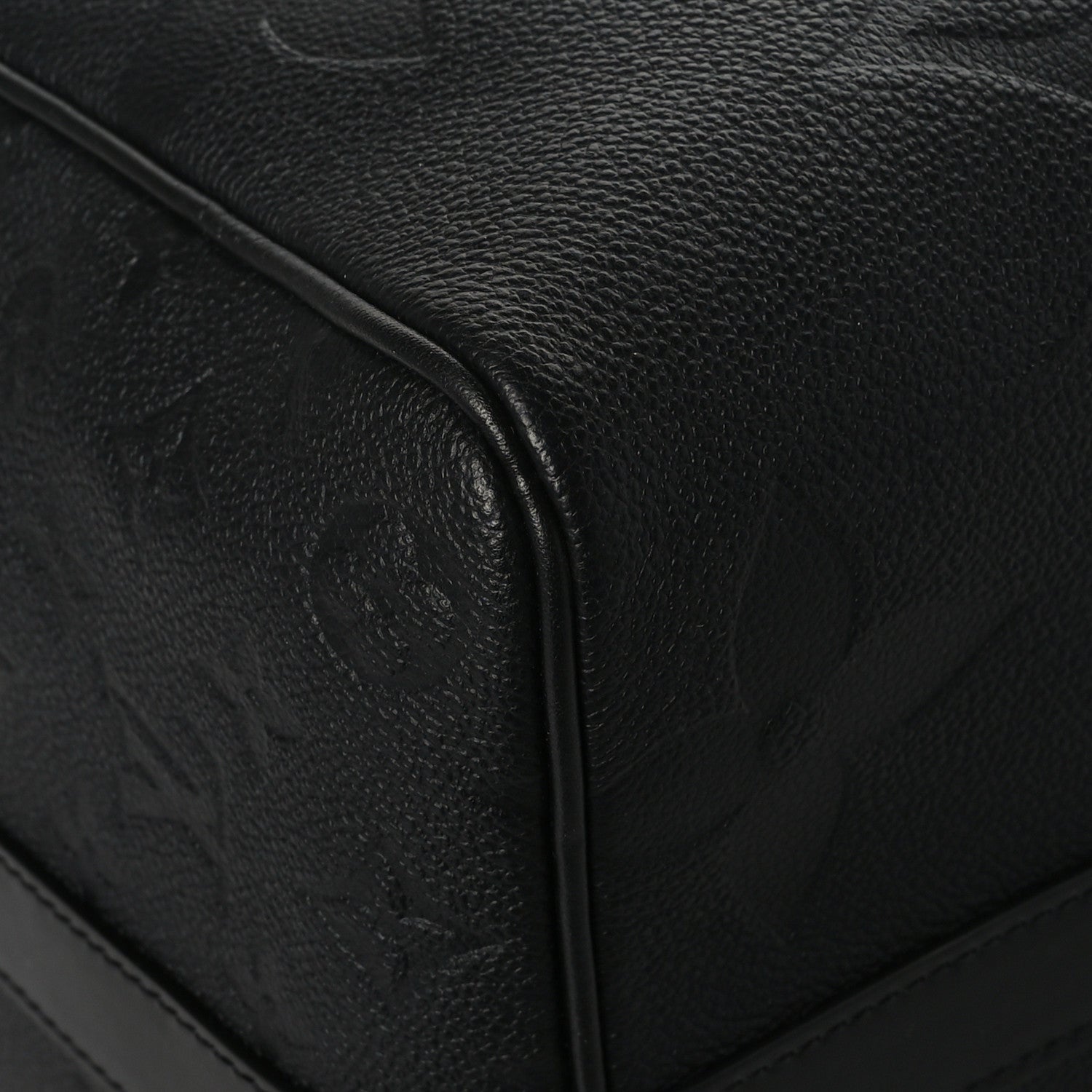 Louis Vuitton Empreinte Monogram Giant Keepall Bandouliere 45 Black 8 of 11
