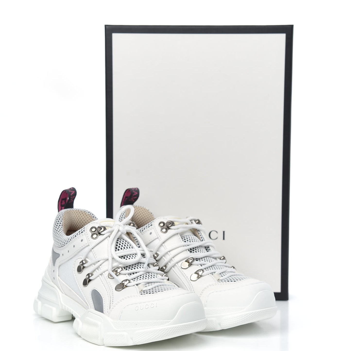 X SEGA Mesh Calfskin Suede Womens Flashtrek Sneakers 37 Great White