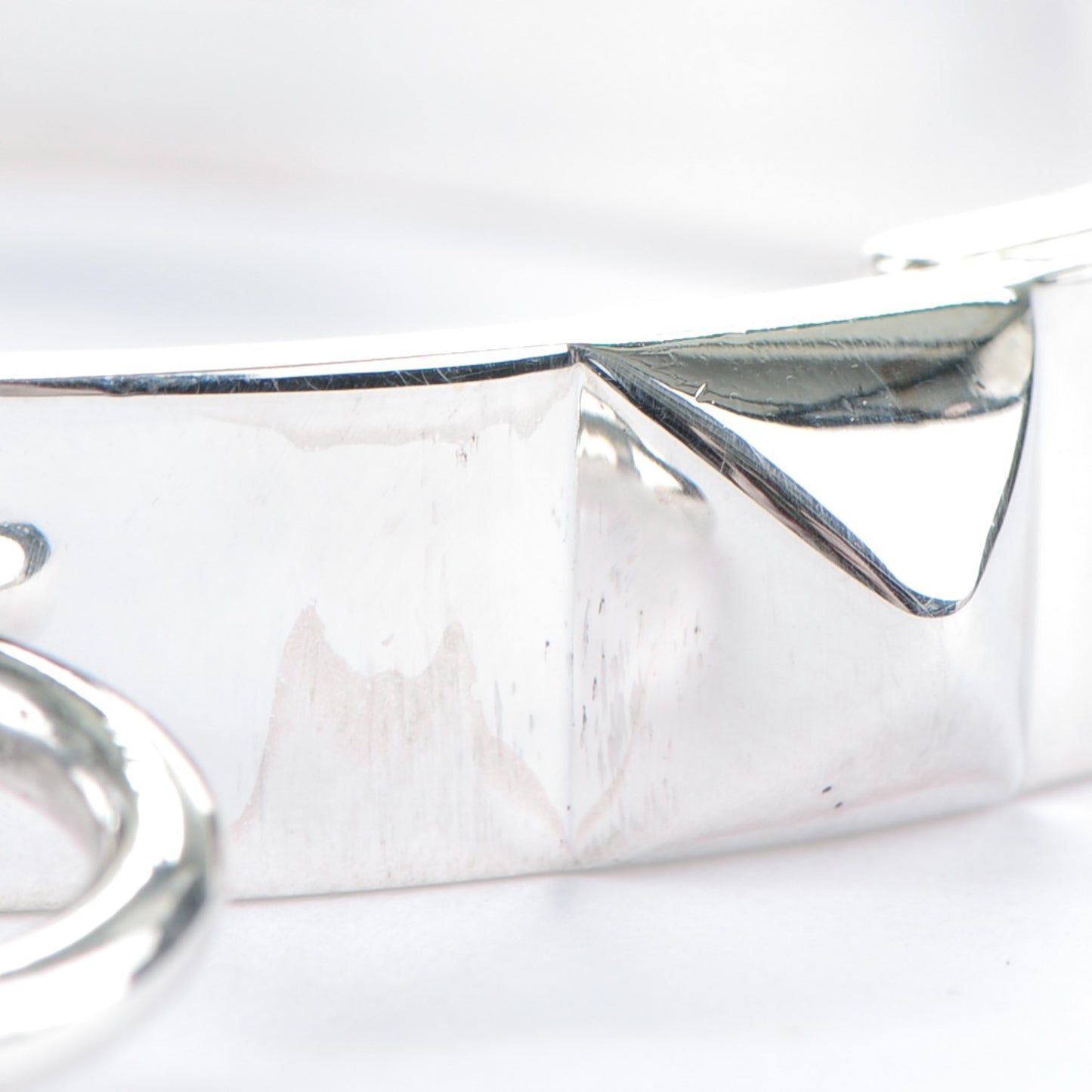 Sterling Silver PM Collier De Chien Bracelet SH