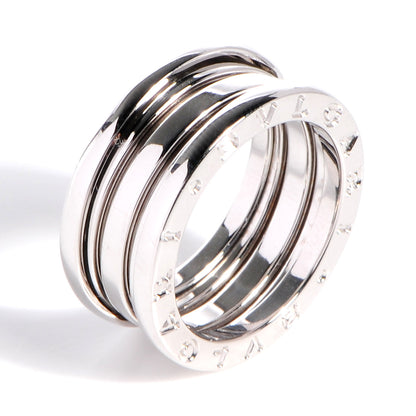 Bulgari 18K White Gold B.Zero1 Three-Band Ring 53 6.5 5 of 5