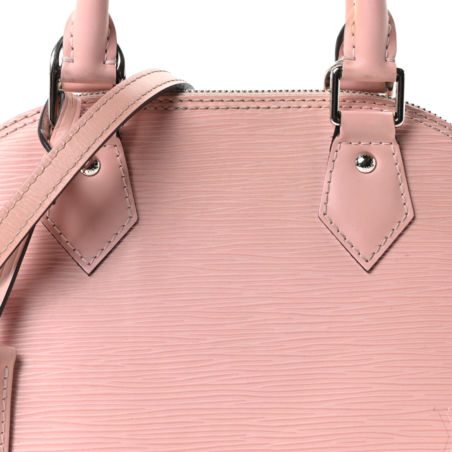 Louis Vuitton Epi Alma BB Rose Ballerine 7 of 9