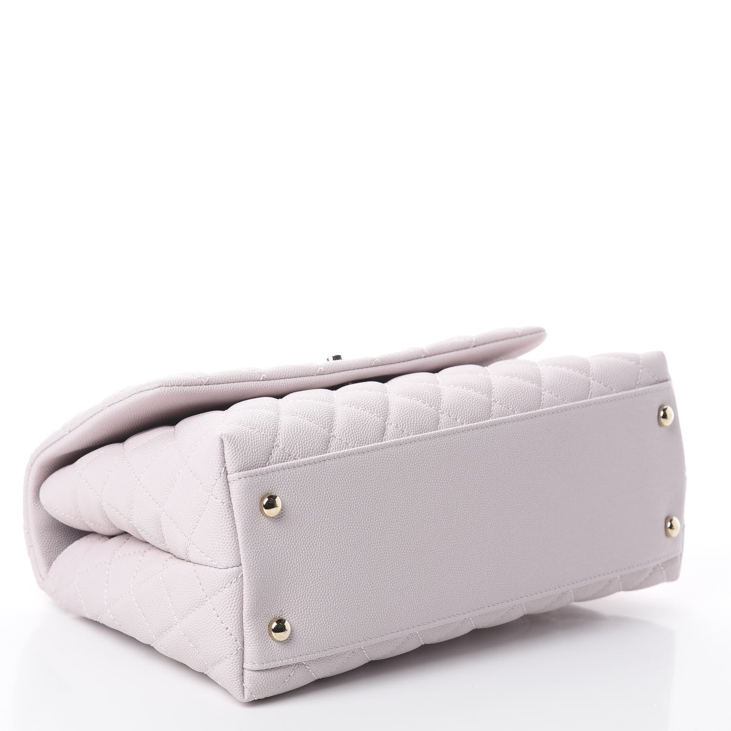 Chanel Caviar Quilted Small Coco Handle Flap Lilas Lilac 3 of 8