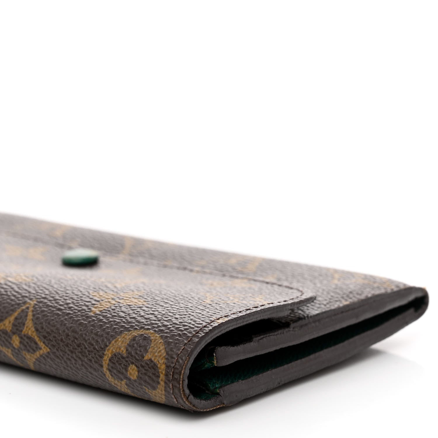 Louis Vuitton Monogram Emilie Wallet Vert 10 of 14