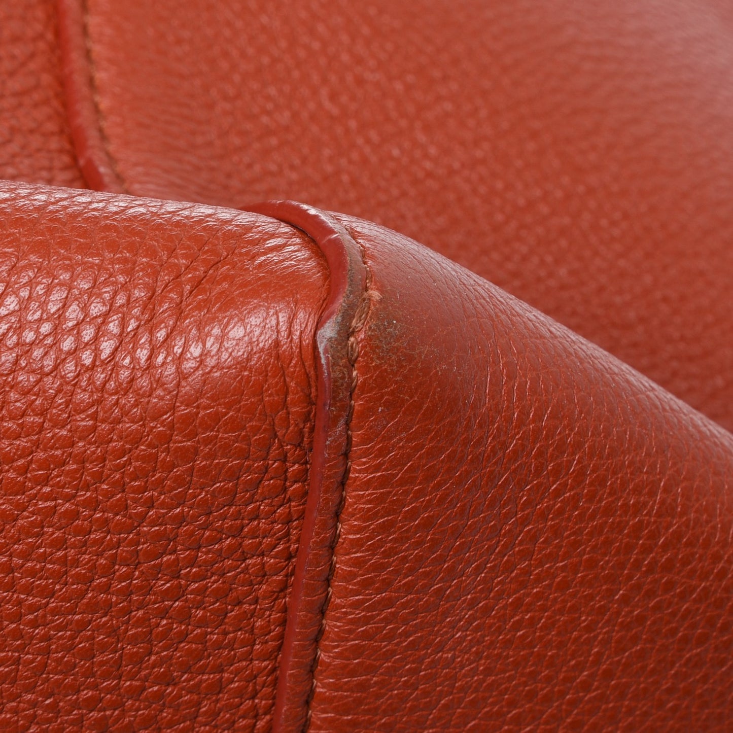 Soft Grained Calfskin Medium Cabas Phantom Brick