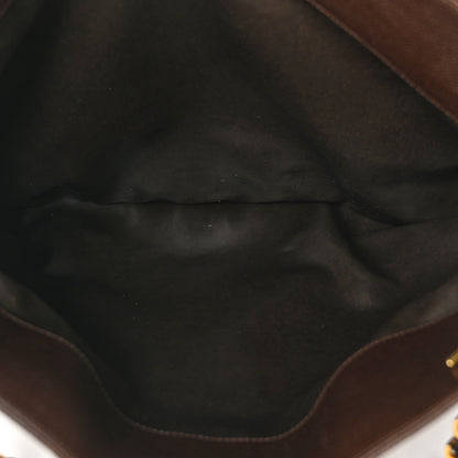 Chanel Caviar XL Weekender Bag Brown 7 of 15