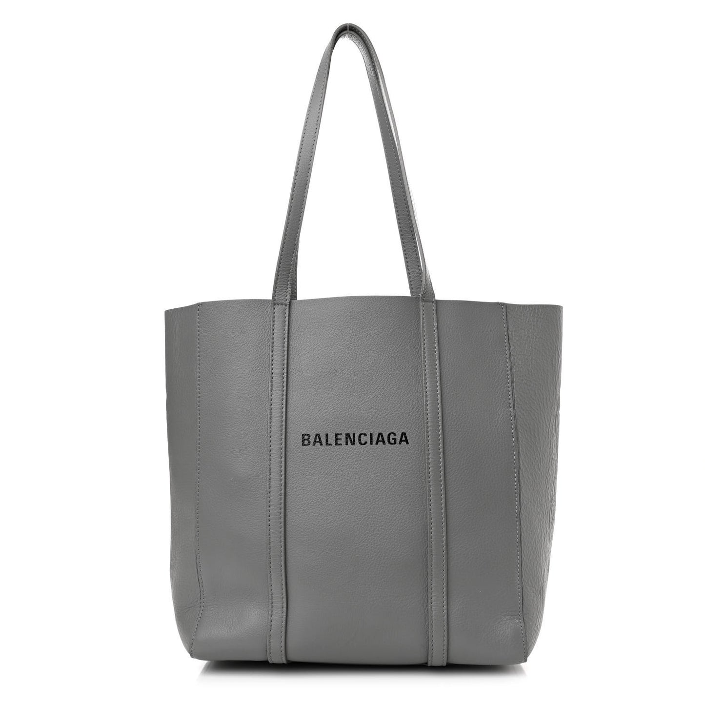 Calfskin XS Everyday Tote Balenciaga Grey Black
