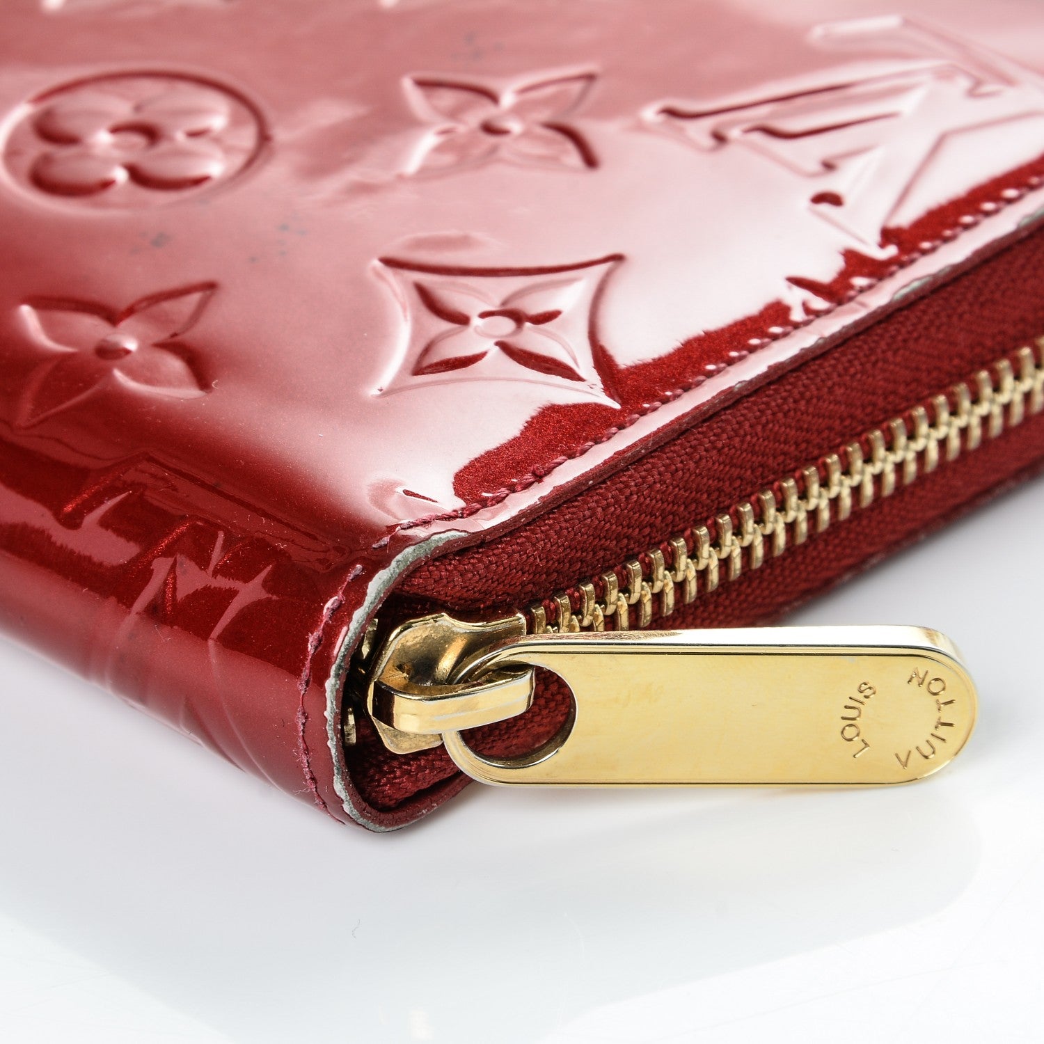Louis Vuitton Vernis Zippy Wallet Pomme D'Amour 10 of 11