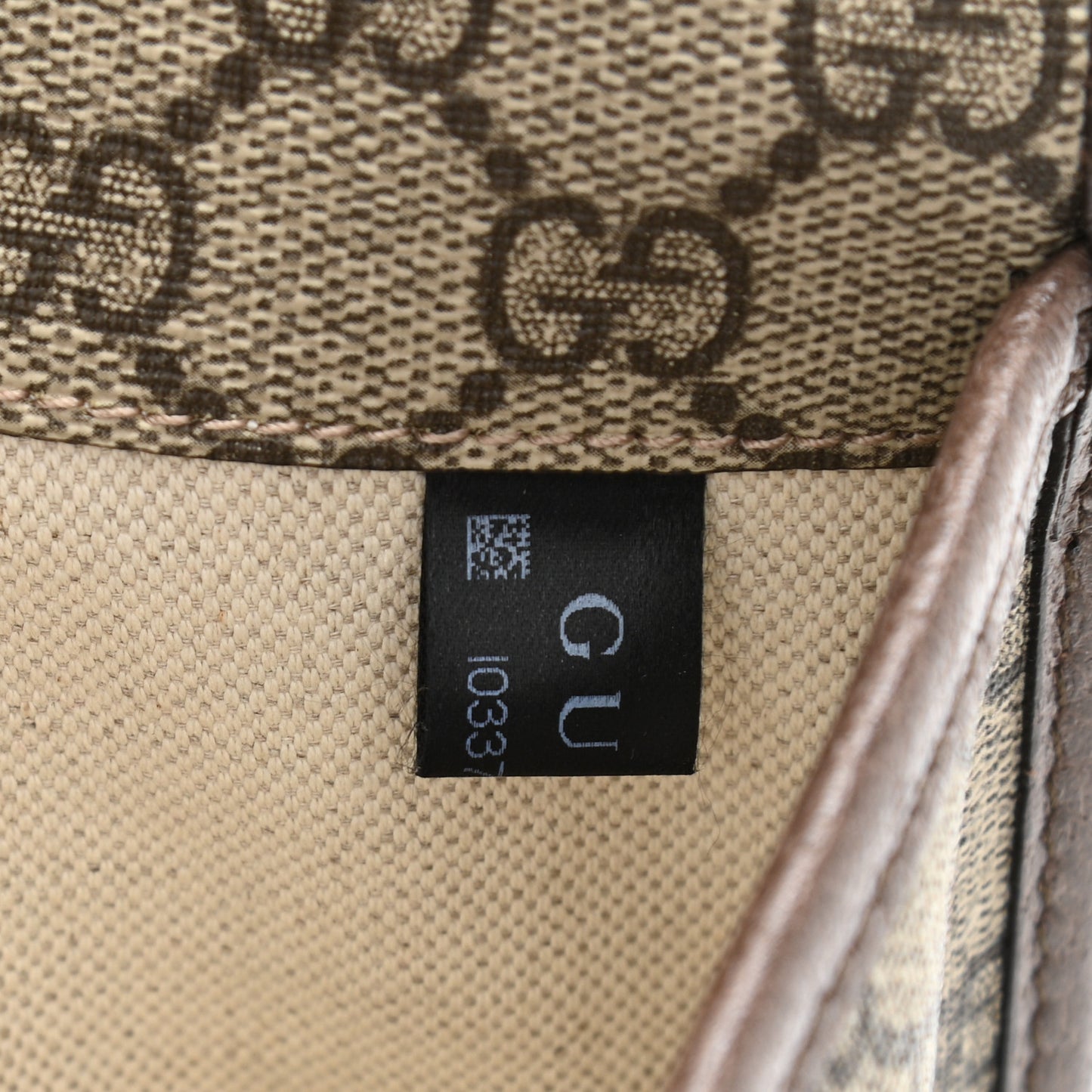 GG Supreme Monogram Neo Vintage Web Belt Bag Brown