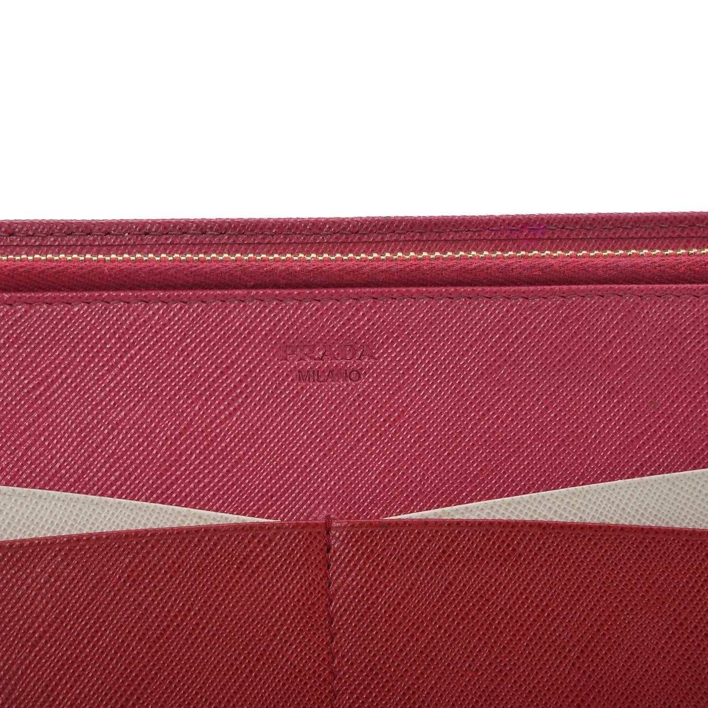 Saffiano Metal Double Snap Travel Wallet Ibisco