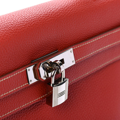 Hermes Togo Kelly Retourne 35 Sanguine 13 of 13