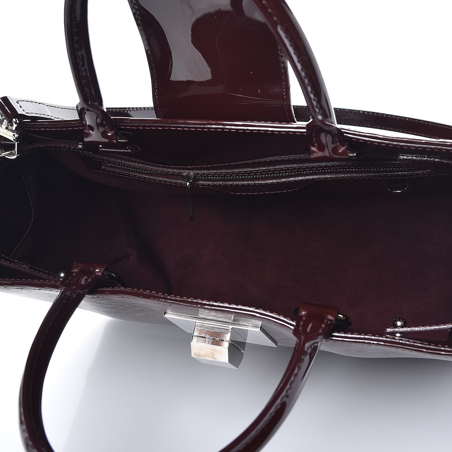 Louis Vuitton Electric Epi Mirabeau GM Prune 6 of 8