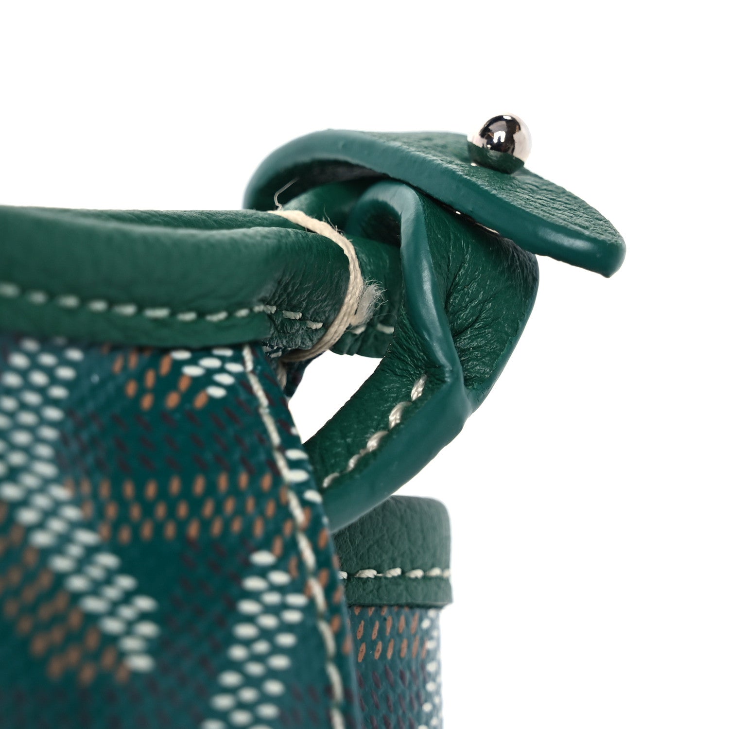 Goyard Goyardine Plumet Wallet Clutch Green 13 of 14