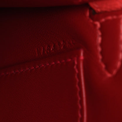 Hermes Epsom Verso Mini Kelly Sellier 20 Rose Jaipur Rouge Vif 18 of 31