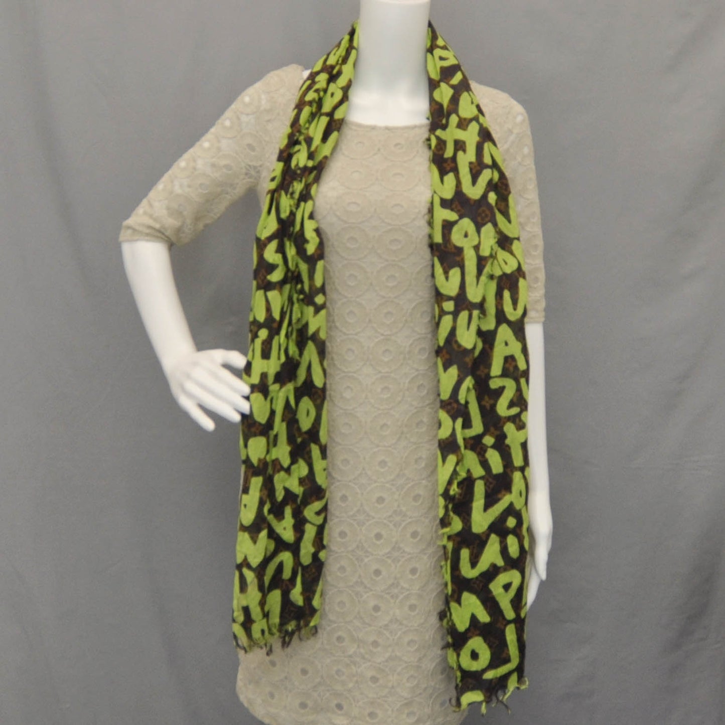 Cotton Graffiti Green