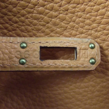 Hermes Taurillon Clemence Birkin 25 Orange 11 of 12