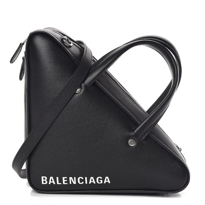 Balenciaga Calfskin XS Triangle Duffle Black 1 of 9