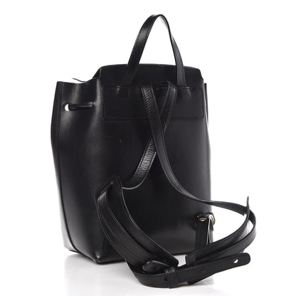 Mansur Gavriel Calfskin Mini Backpack Bag Black 3 of 13